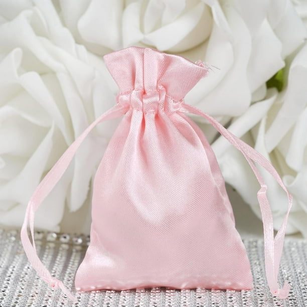 10pcs Soft Smooth Beige Cotton Pouch Jewelry Drawstring Wedding Party Favors Bag
